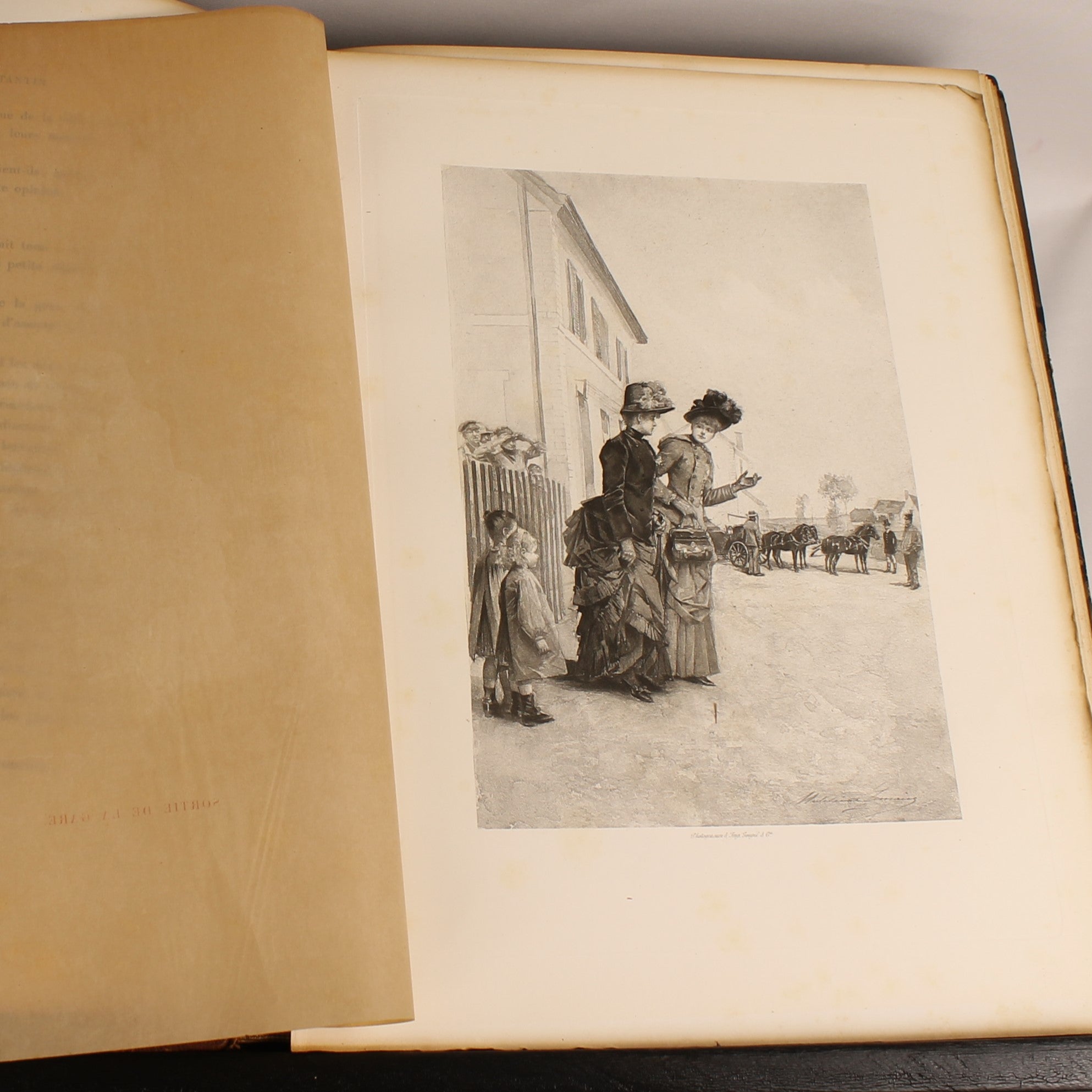 L’Abbé Constantin (1887) – Luxe Franse Illustratie-editie door Madeleine Lemaire – Grootformaat 32 cm
