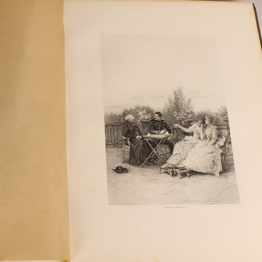 L’Abbé Constantin (1887) – Luxe Franse Illustratie-editie door Madeleine Lemaire – Grootformaat 32 cm