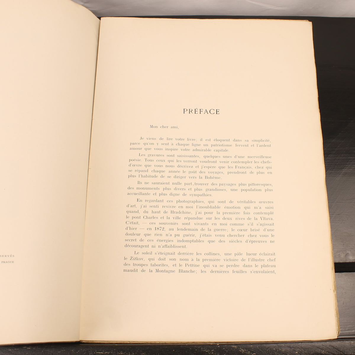 Prague - Henri Hantich - First Edition 1905 - Author's dedication to Karel Chytil