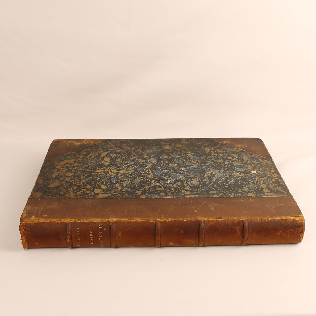 L’Abbé Constantin (1887) – Luxe Franse Illustratie-editie door Madeleine Lemaire – Grootformaat 32 cm