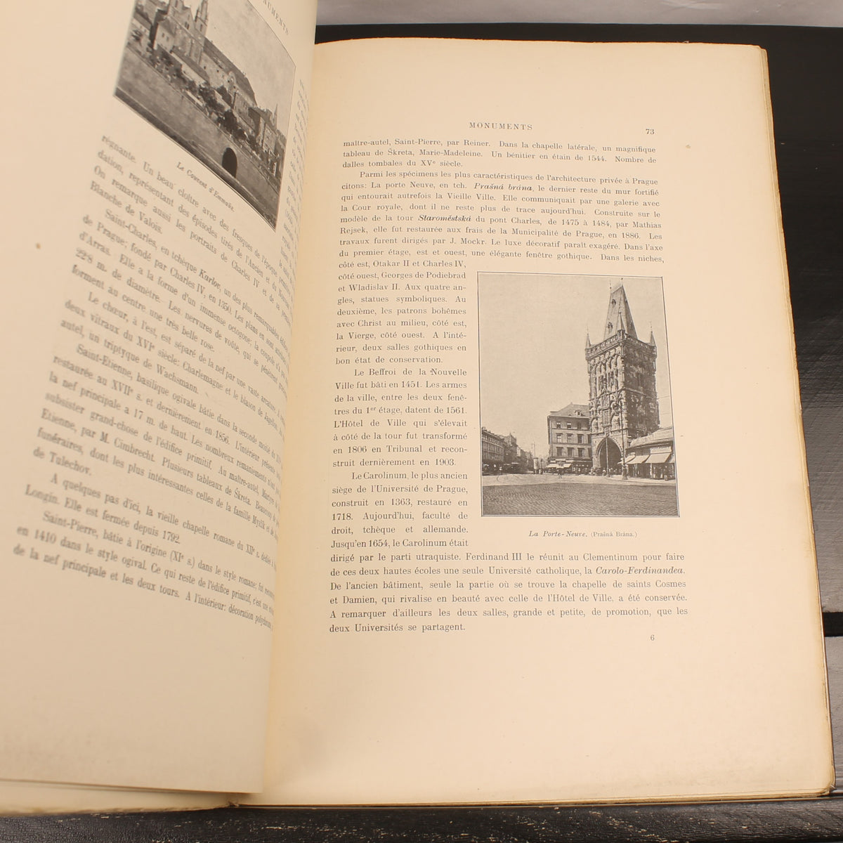 Prague - Henri Hantich - First Edition 1905 - Author's dedication to Karel Chytil