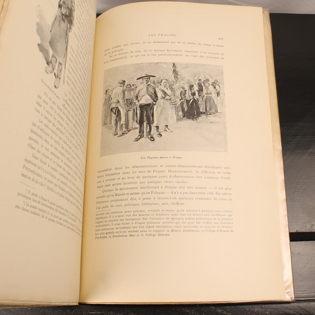 Prague - Henri Hantich - First Edition 1905 - Author's dedication to Karel Chytil