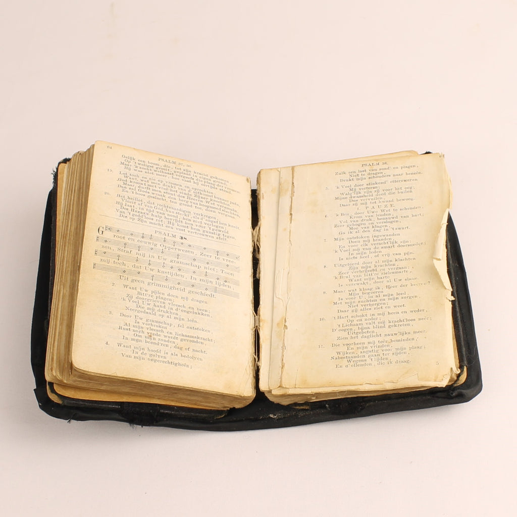 Nederlandse Pocketbijbel | Met Leren Etui ca. 1920–1950