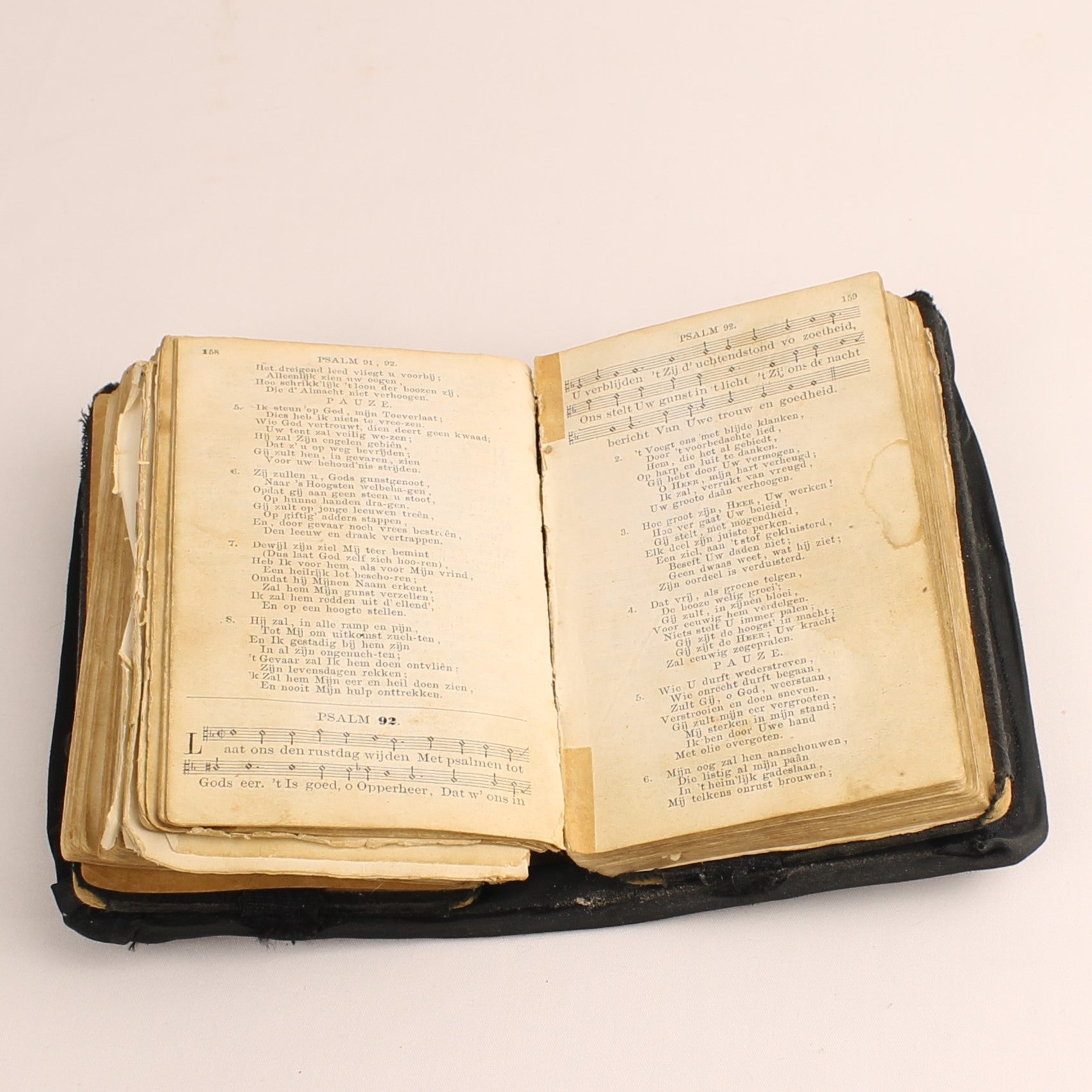 Nederlandse Pocketbijbel | Met Leren Etui ca. 1920–1950