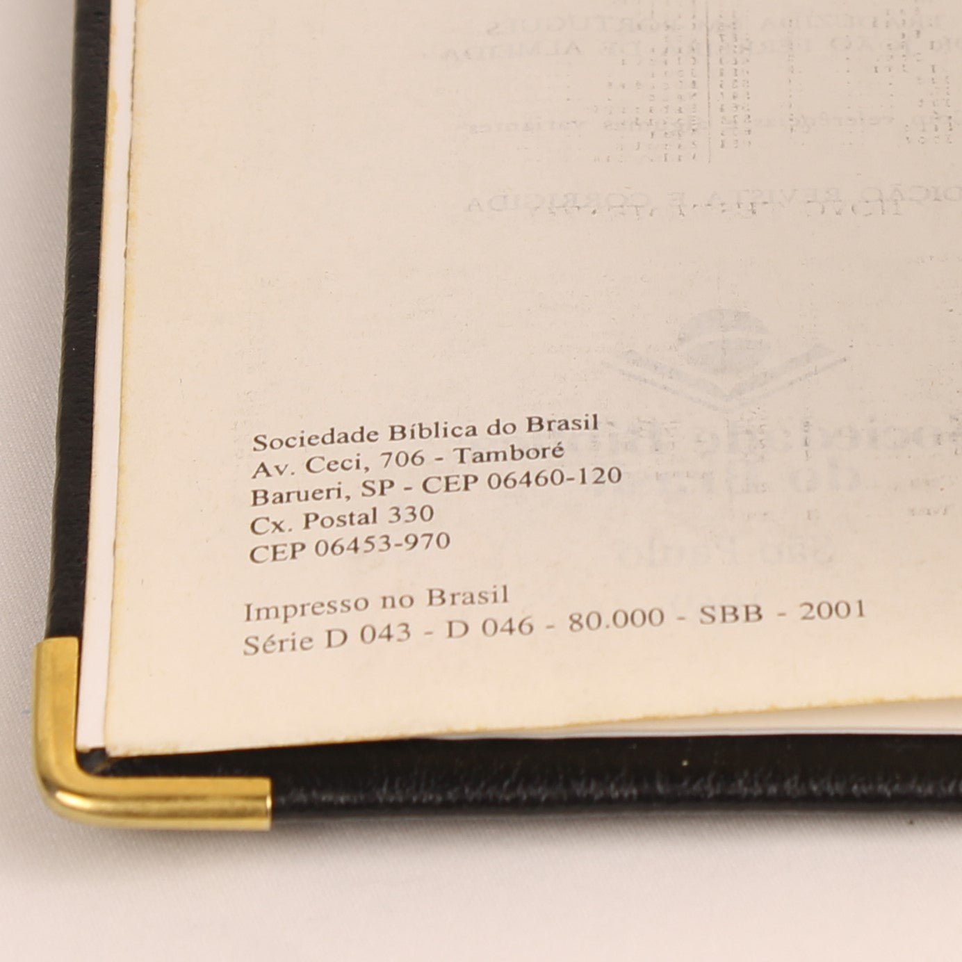 Bíblia Sagrada - Braziliaanse Bijbel 1969 - João Ferreira de Almeida