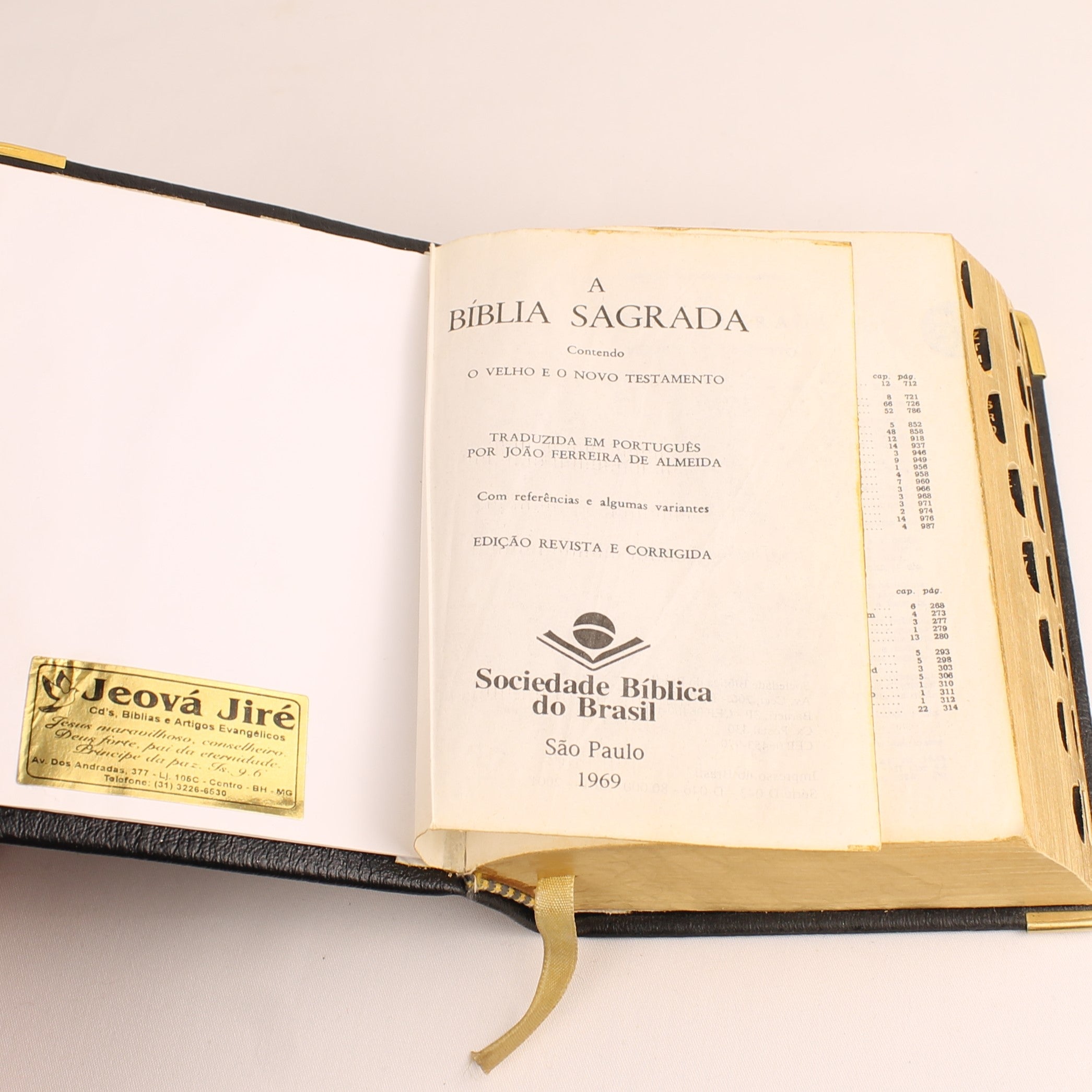 Bíblia Sagrada - Braziliaanse Bijbel 1969 - João Ferreira de Almeida
