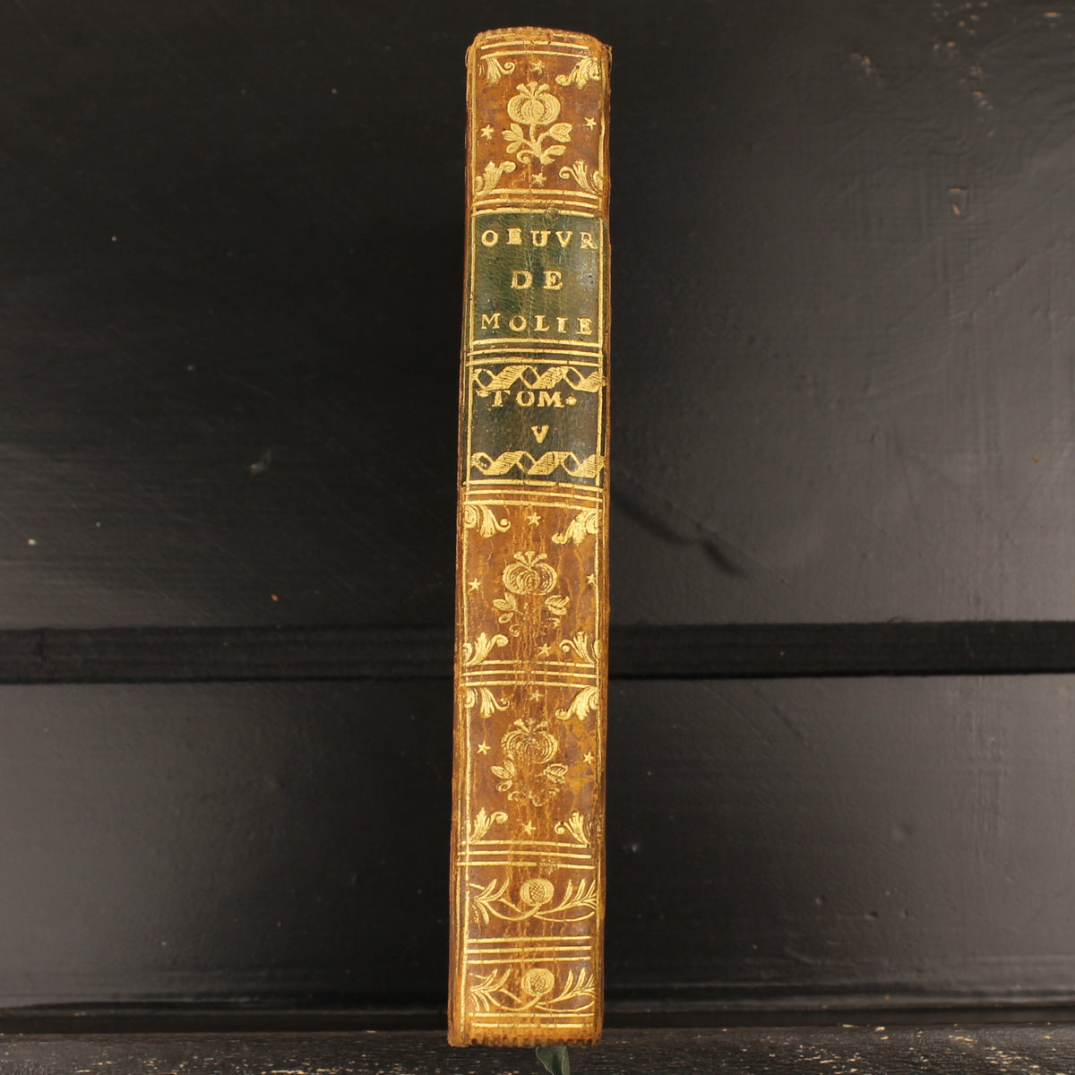 Works of Molière, Volume V - Paris 1784 - At the Widow David's
