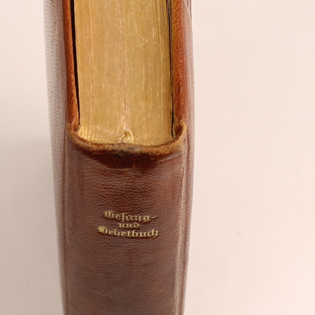 Gebet- und Gesangbuch –  Papierwerk Paul Kaiser, Eupen ca. 1940 - Leren Etui