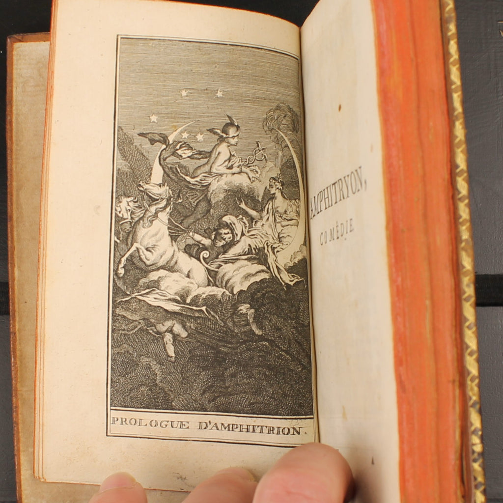 Works of Molière, Volume V - Paris 1784 - At the Widow David's