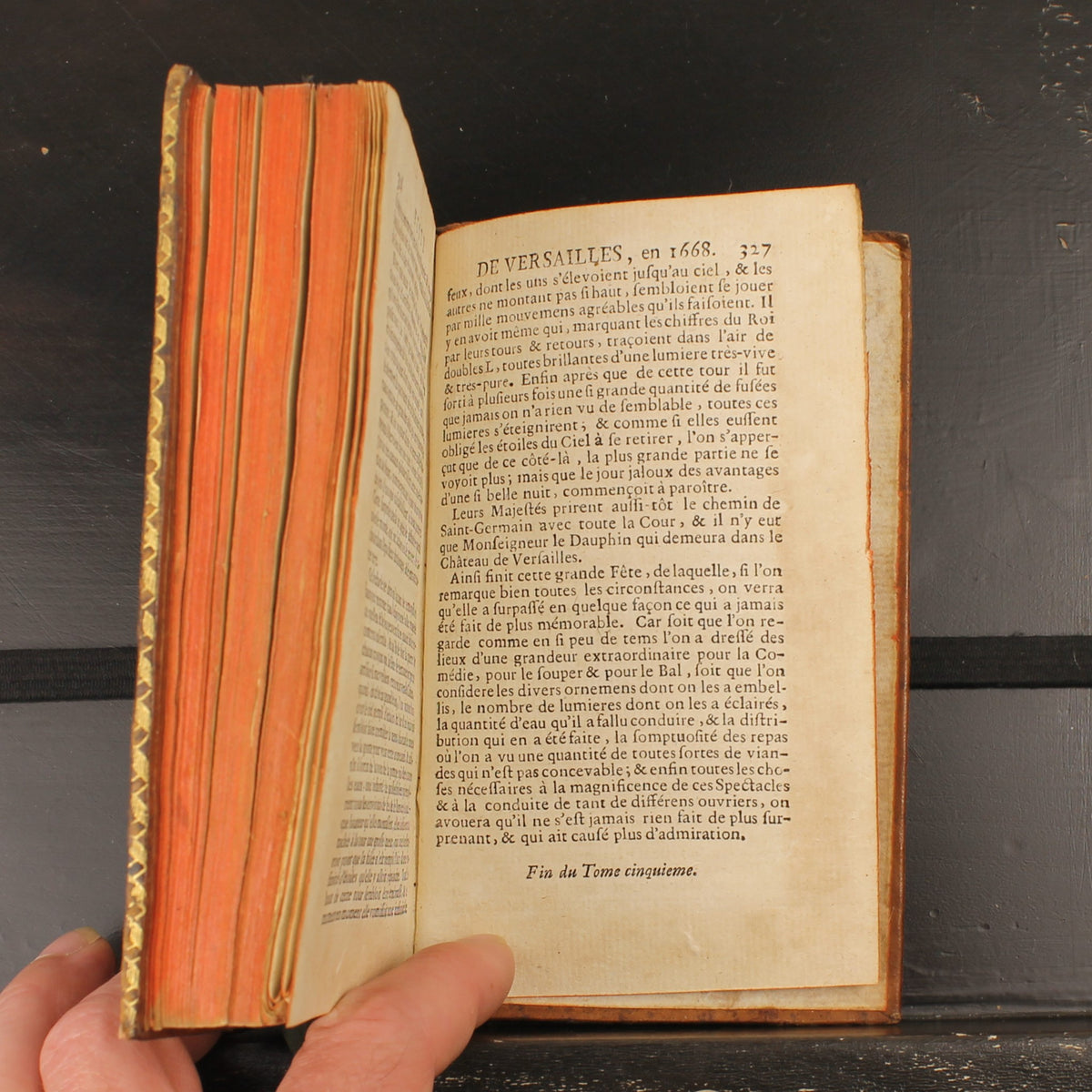 Works of Molière, Volume V - Paris 1784 - At the Widow David's
