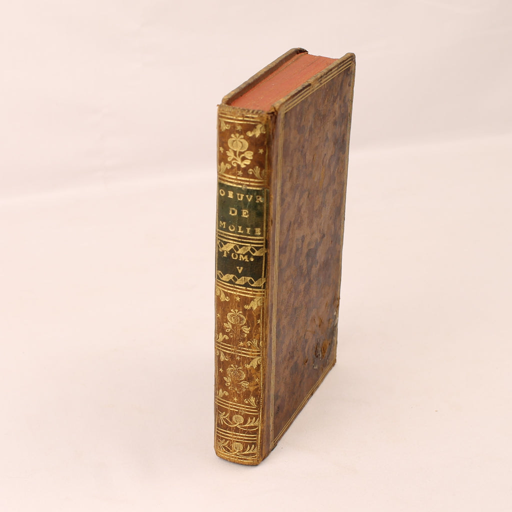 Works of Molière, Volume V - Paris 1784 - At the Widow David's