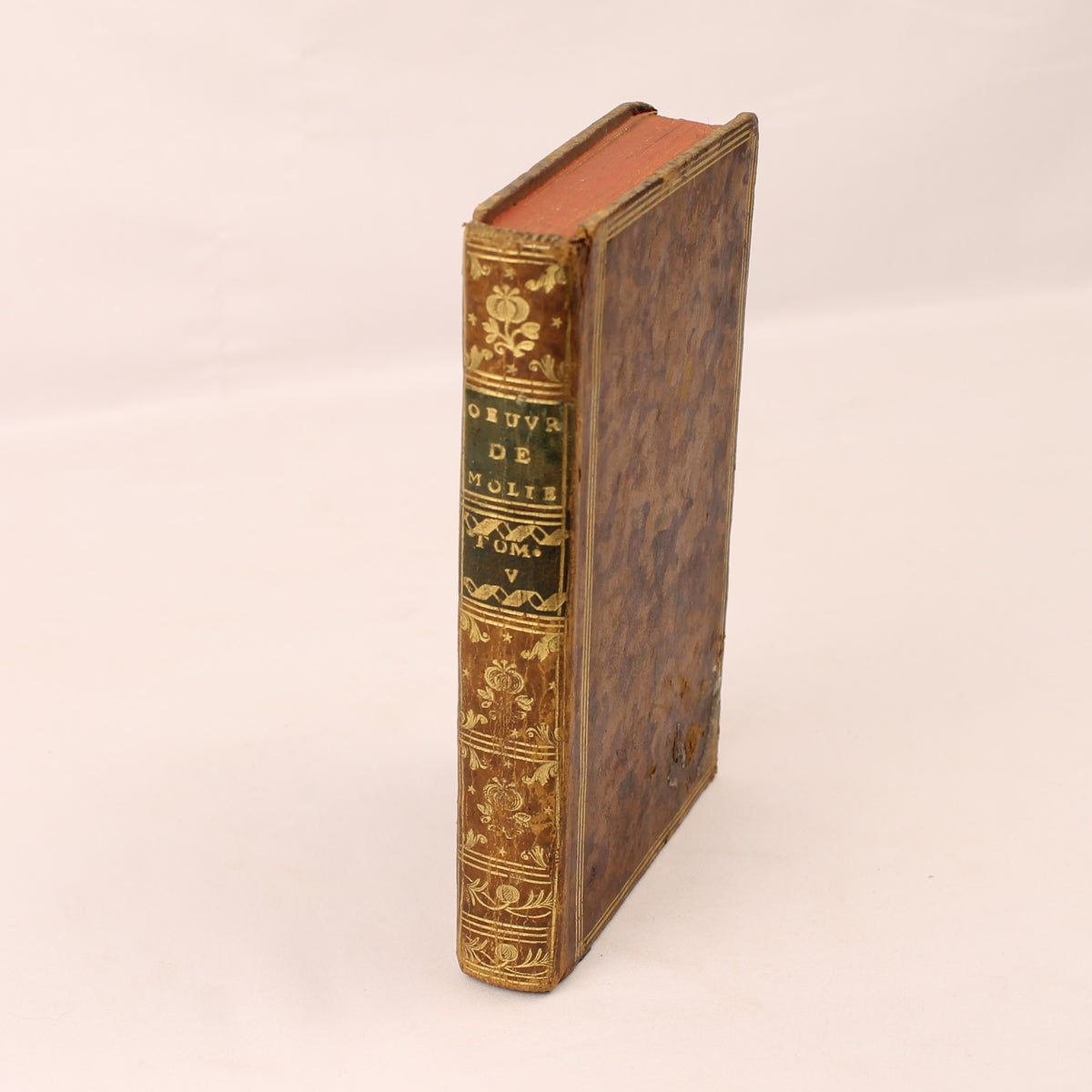 Works of Molière, Volume V - Paris 1784 - At the Widow David's