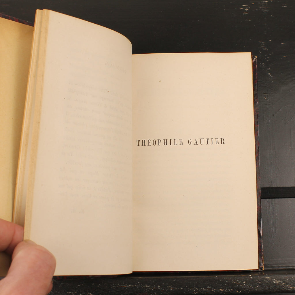 Théophile Gautier - Émile Bergerat - Édition originale de 1879 avec une eau-forte originale de Félix Bracquemond