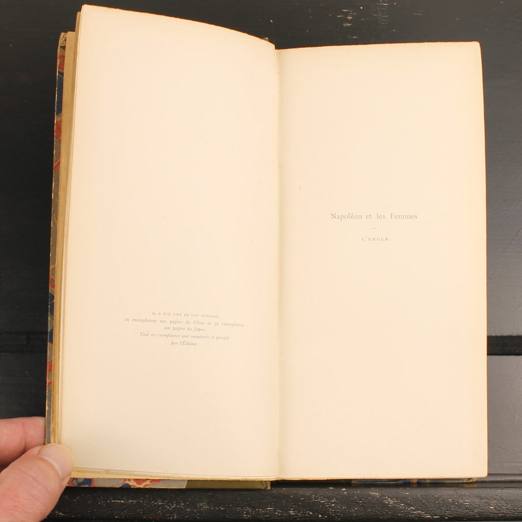 Napoleon and Women: Love - Frédéric Masson - Librairie Borel, Paris 1897