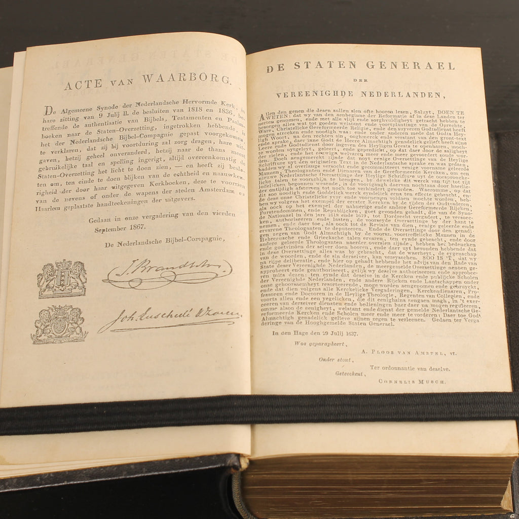 Statenbijbel 1870 - The New Testament & Psalms - Nederlandsche Bijbel-Compagnie