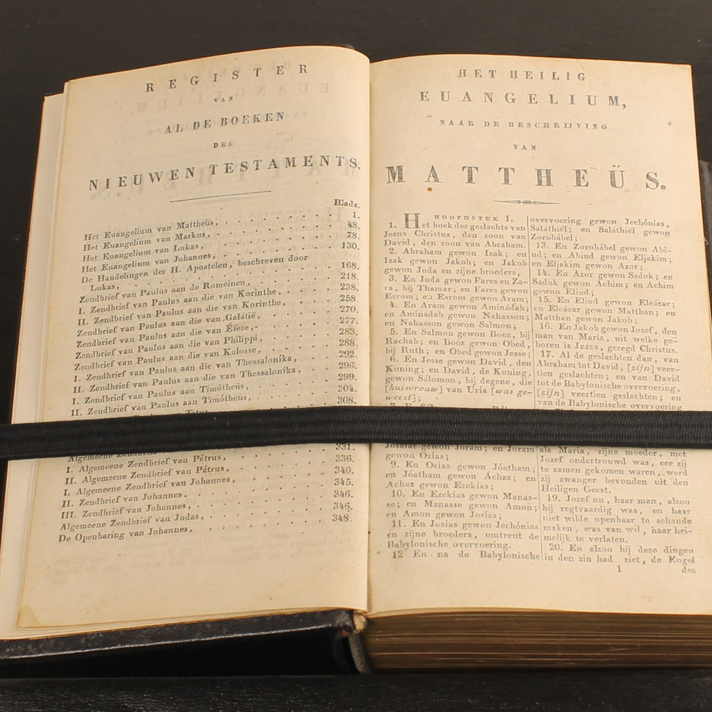 Statenbijbel 1870 - The New Testament & Psalms - Nederlandsche Bijbel-Compagnie