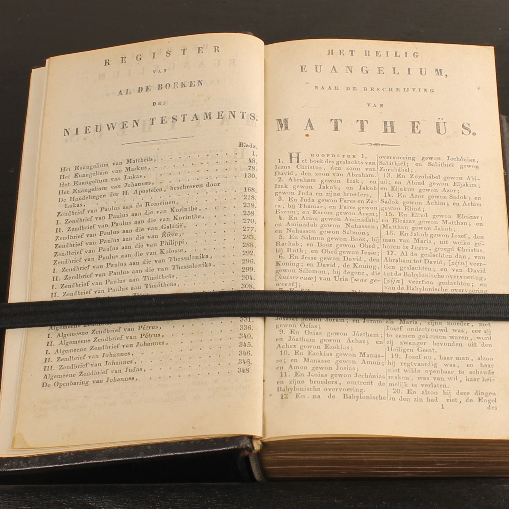 Statenbijbel 1870 - The New Testament & Psalms - Nederlandsche Bijbel-Compagnie