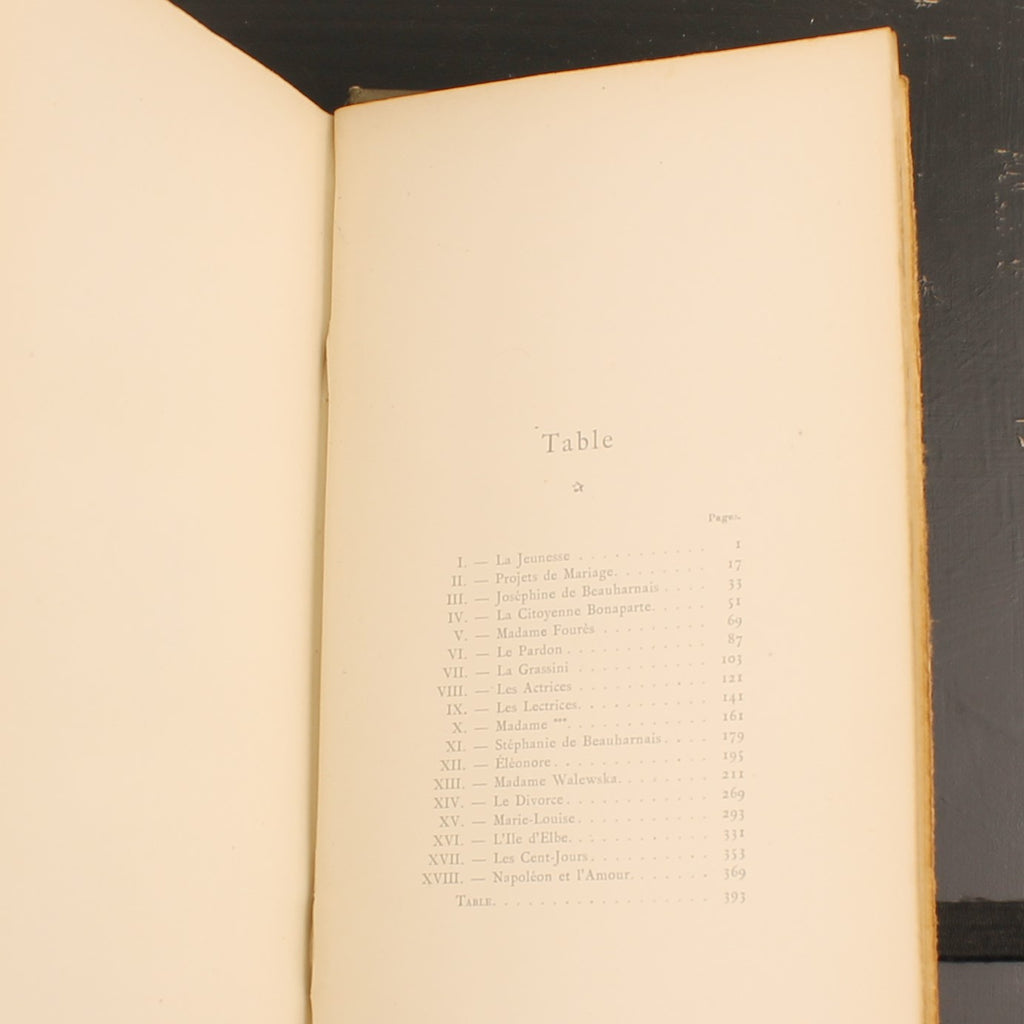 Napoleon and Women: Love - Frédéric Masson - Librairie Borel, Paris 1897