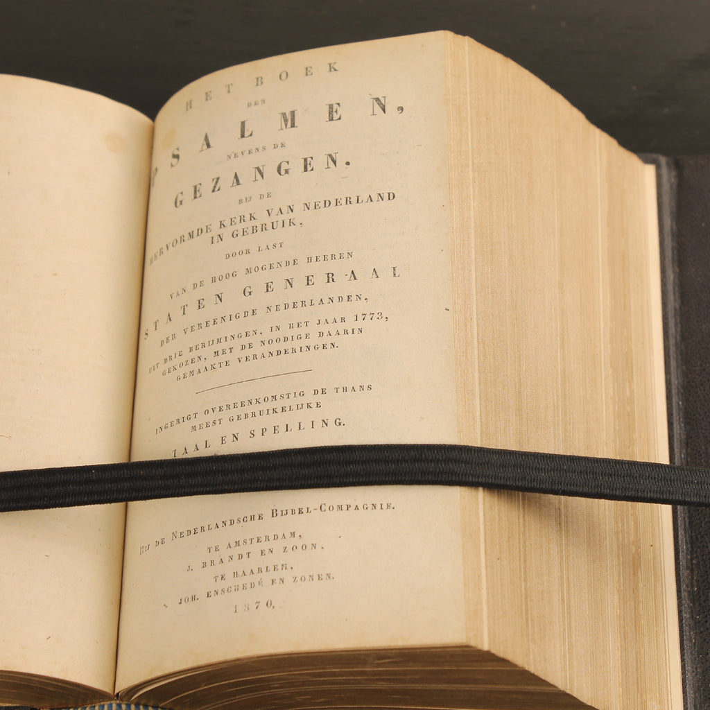 Statenbijbel 1870 - The New Testament & Psalms - Nederlandsche Bijbel-Compagnie