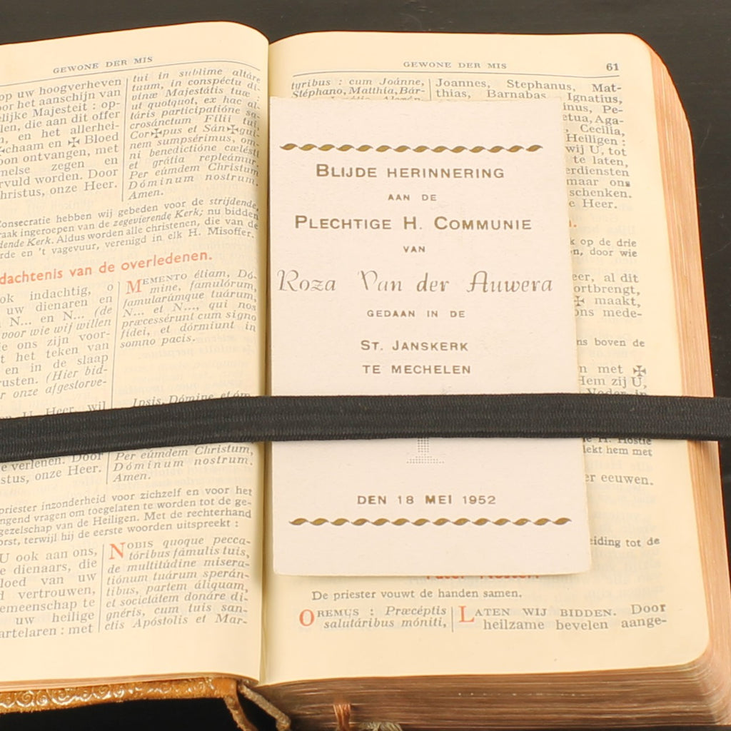 Volledig Dagelijks Misboek & Vesperale (1947) – Turnhout – Leren Band met Goudsnede – Pre-Vaticanum II