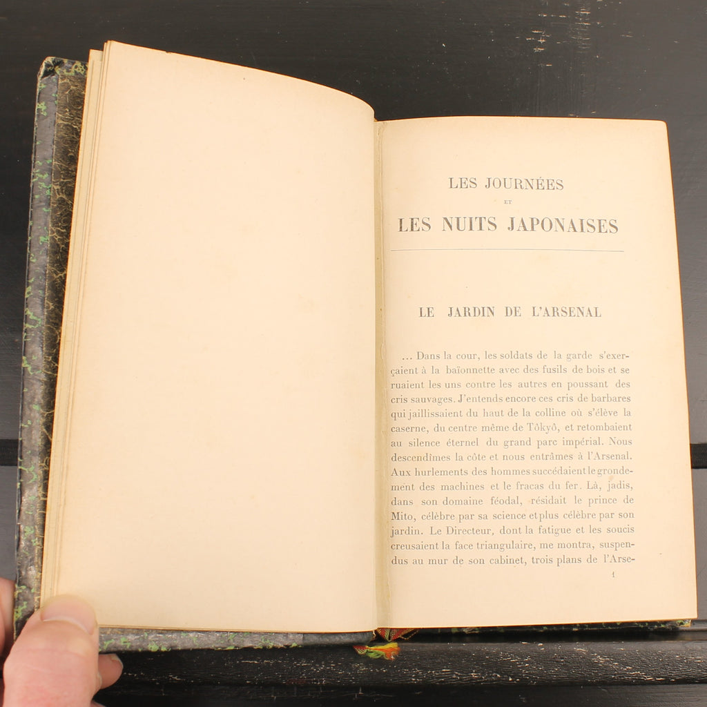 Japanese Days and Nights - André Bellessort - Antique French travel book about Japan from 1906