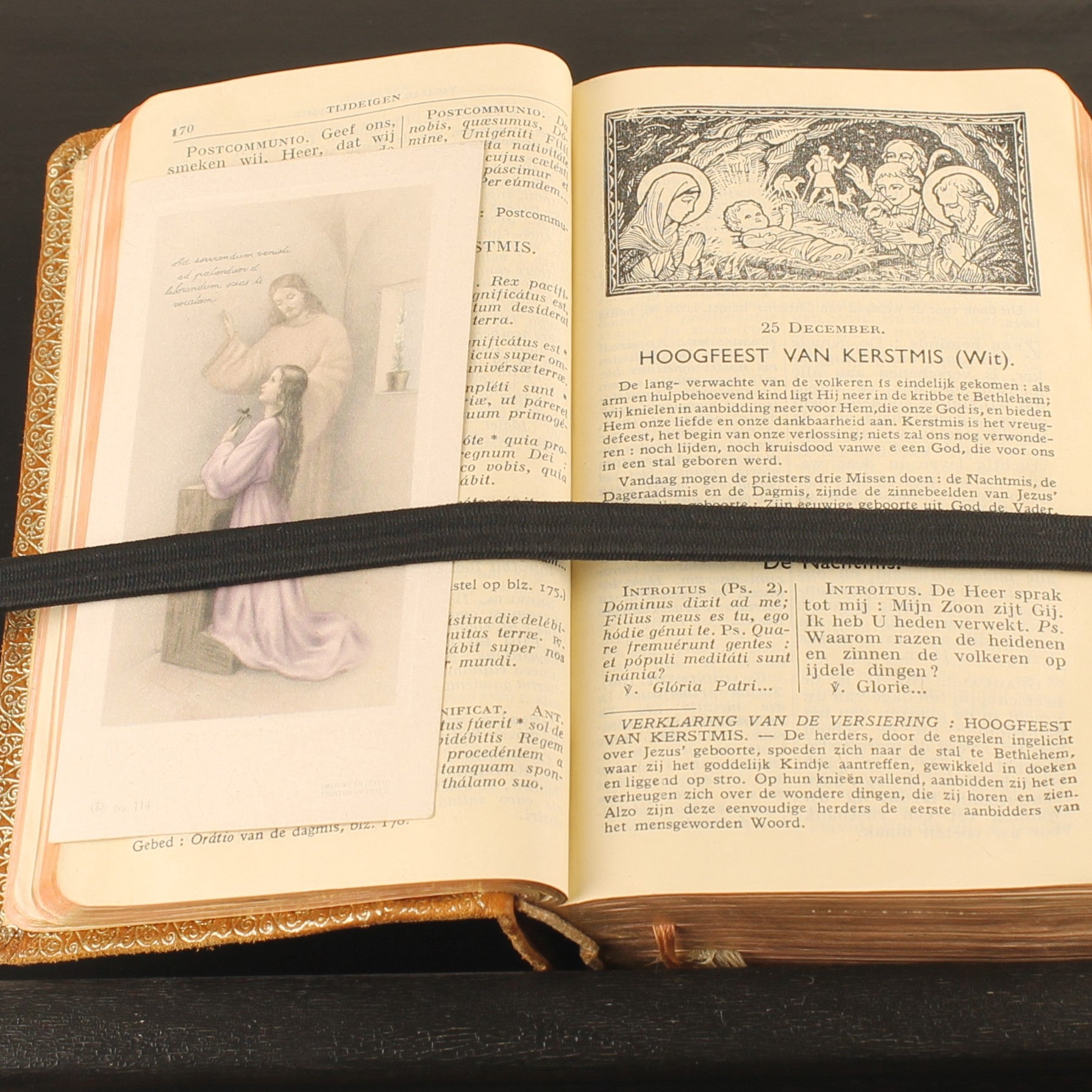 Volledig Dagelijks Misboek & Vesperale (1947) – Turnhout – Leren Band met Goudsnede – Pre-Vaticanum II