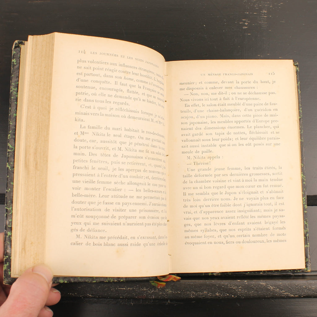 Japanese Days and Nights - André Bellessort - Antique French travel book about Japan from 1906