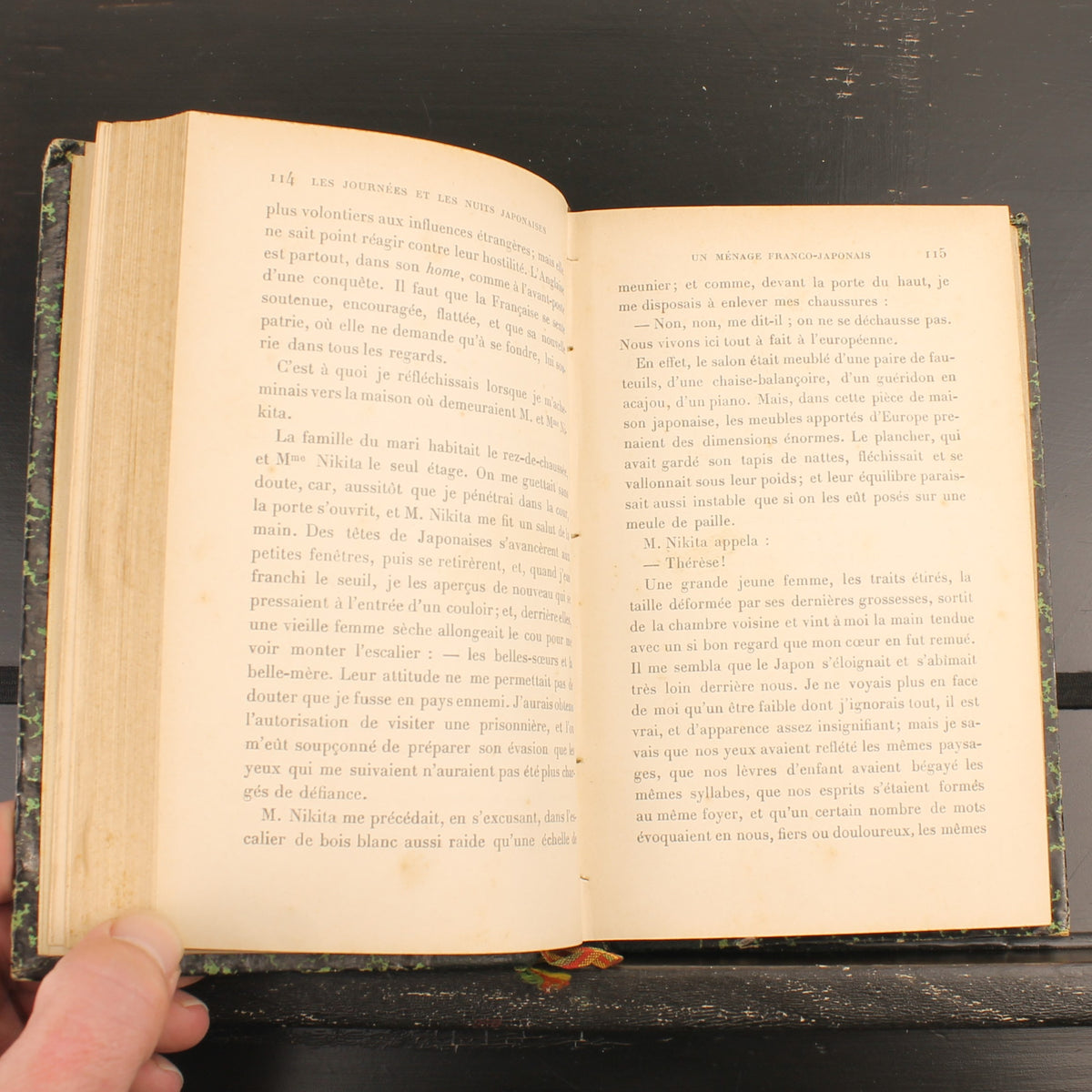 Japanese Days and Nights - André Bellessort - Antique French travel book about Japan from 1906