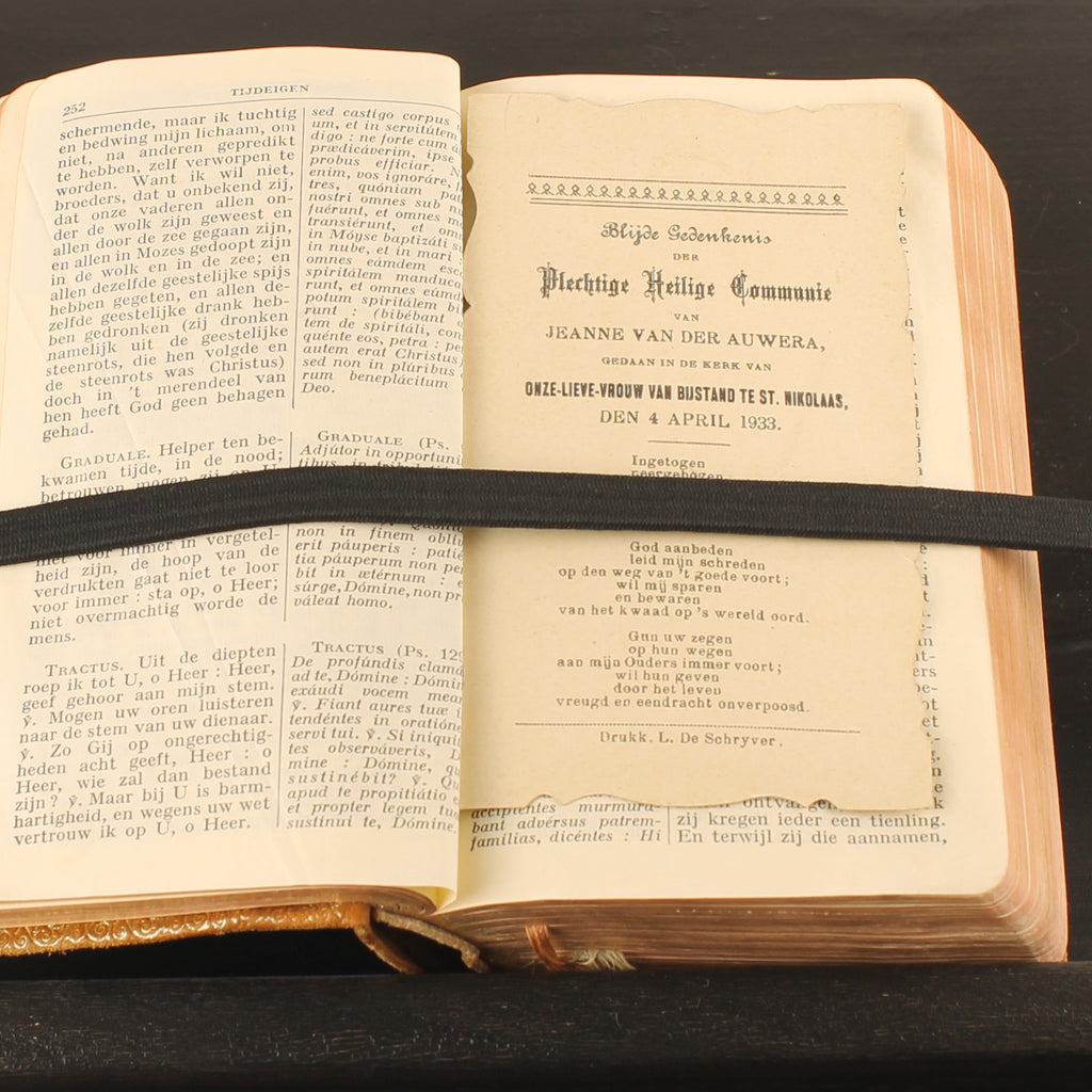 Volledig Dagelijks Misboek & Vesperale (1947) – Turnhout – Leren Band met Goudsnede – Pre-Vaticanum II