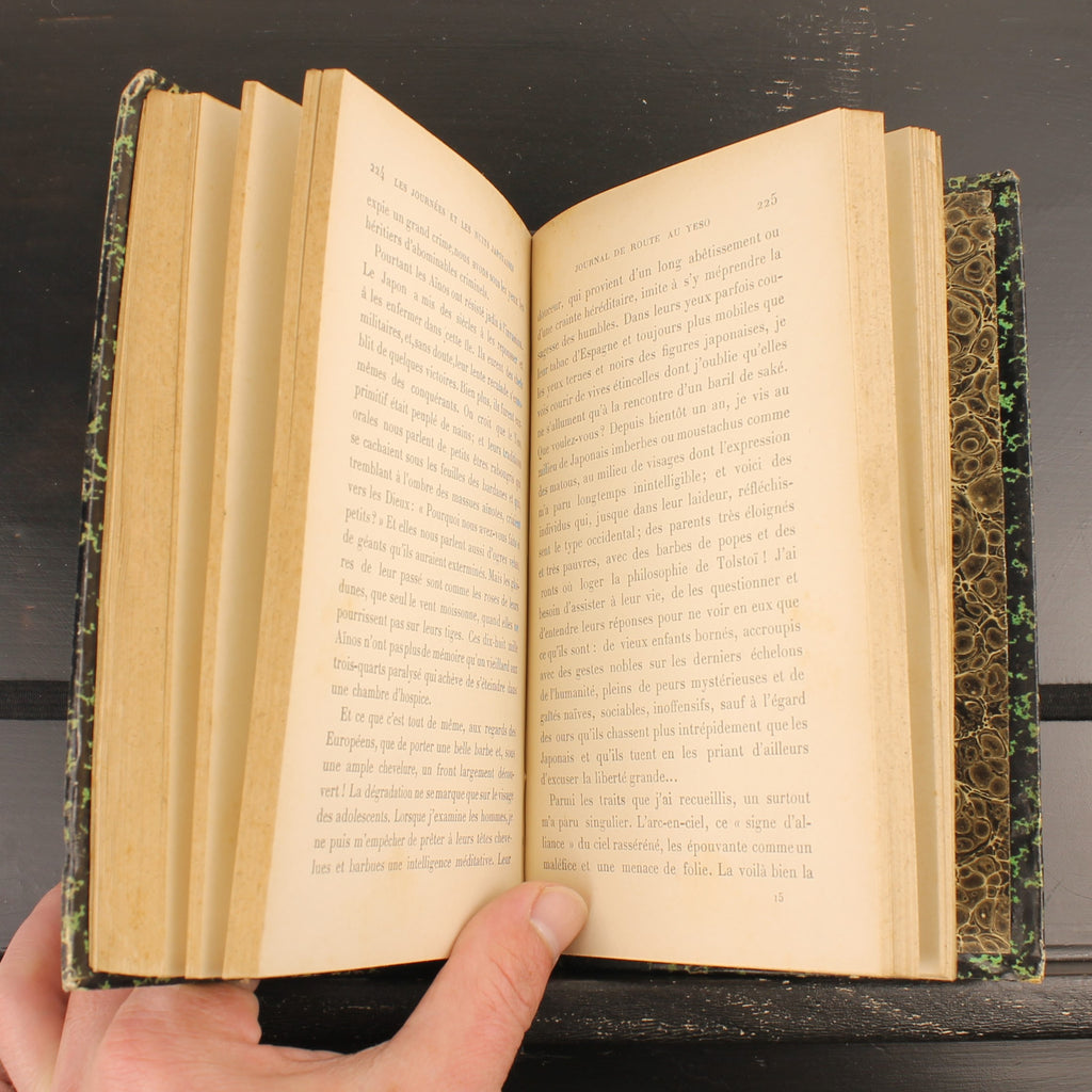 Japanese Days and Nights - André Bellessort - Antique French travel book about Japan from 1906
