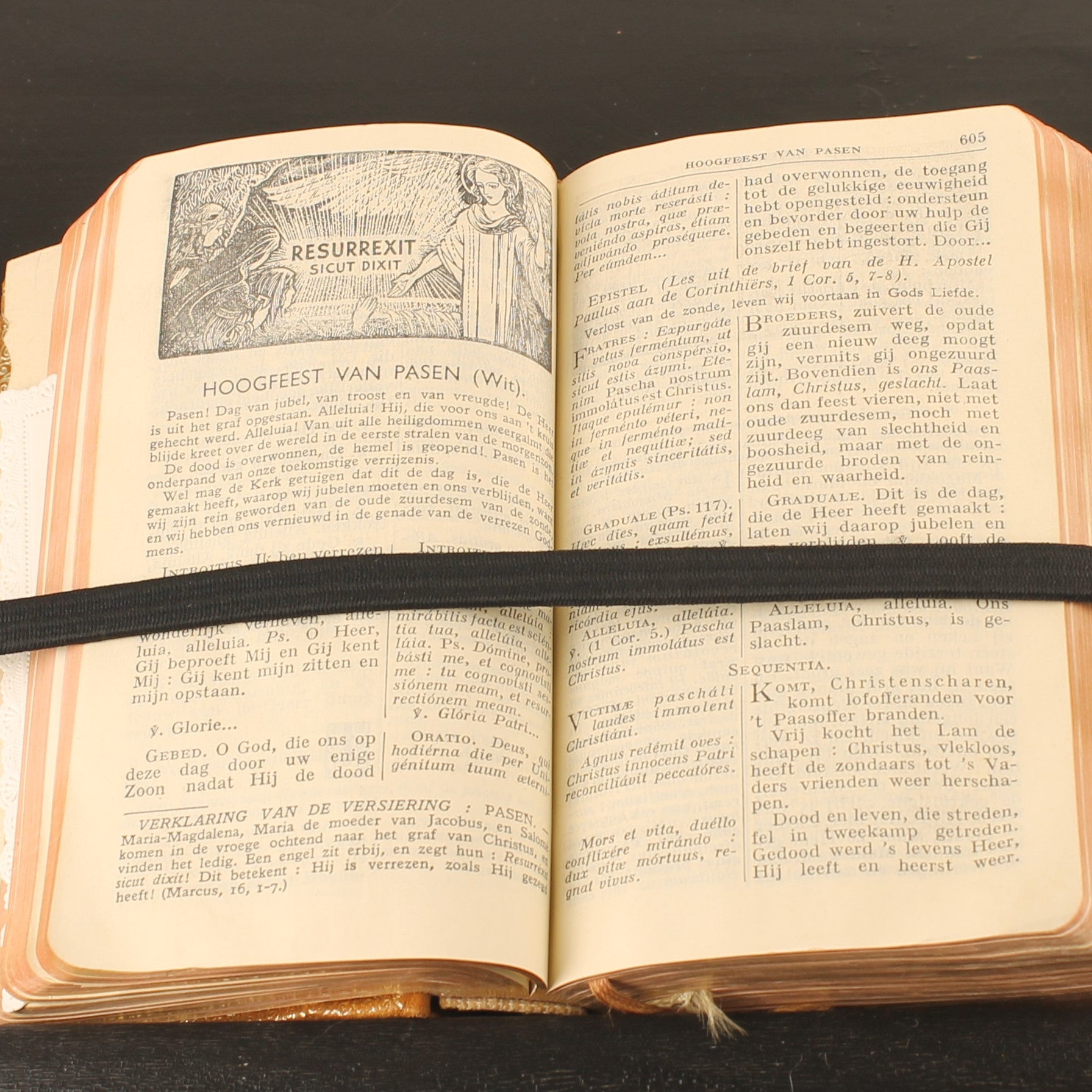 Volledig Dagelijks Misboek & Vesperale (1947) – Turnhout – Leren Band met Goudsnede – Pre-Vaticanum II