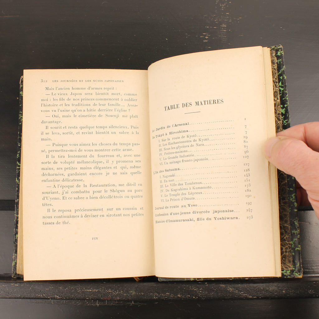 Japanese Days and Nights - André Bellessort - Antique French travel book about Japan from 1906