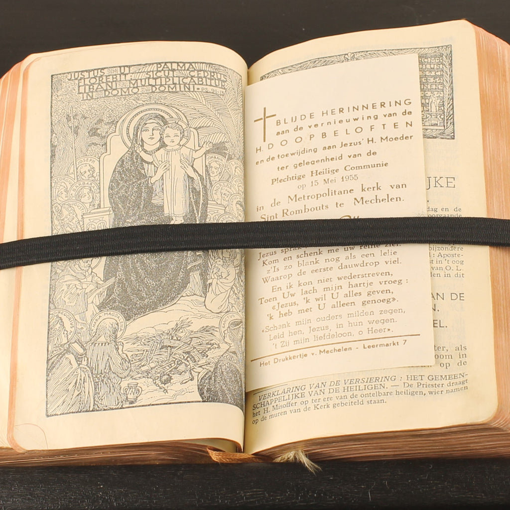 Volledig Dagelijks Misboek & Vesperale (1947) – Turnhout – Leren Band met Goudsnede – Pre-Vaticanum II