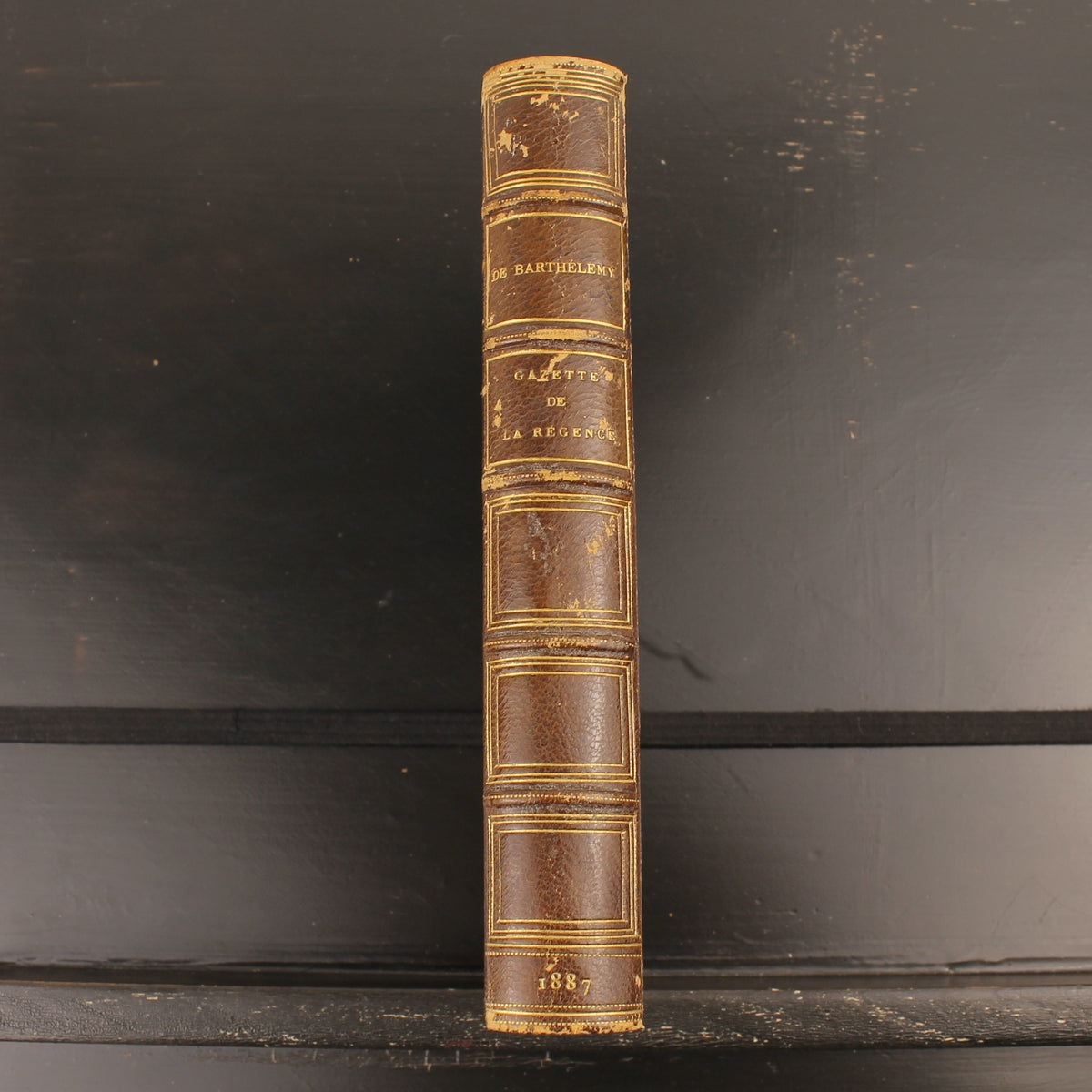 Gazette de la Régence - Le Comte E. de Barthélemy - Parijs 1887