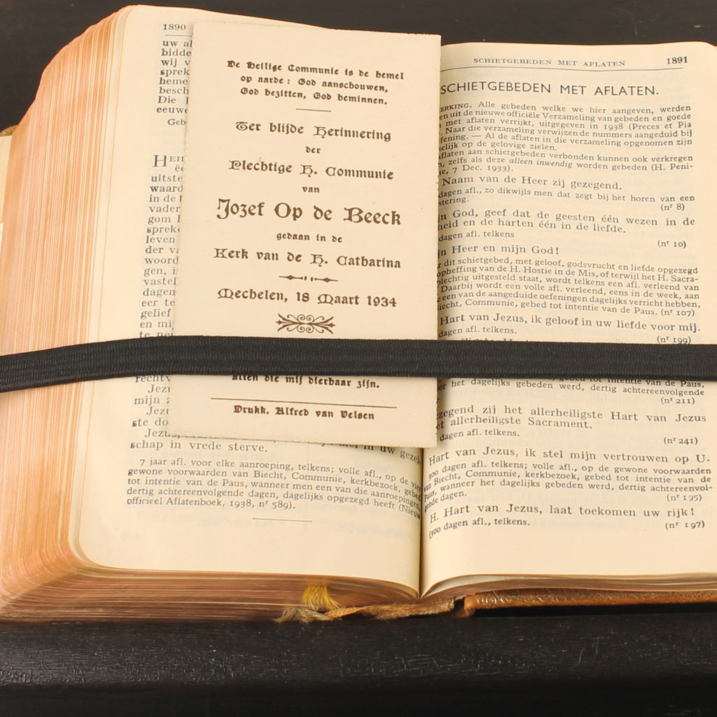 Volledig Dagelijks Misboek & Vesperale (1947) – Turnhout – Leren Band met Goudsnede – Pre-Vaticanum II