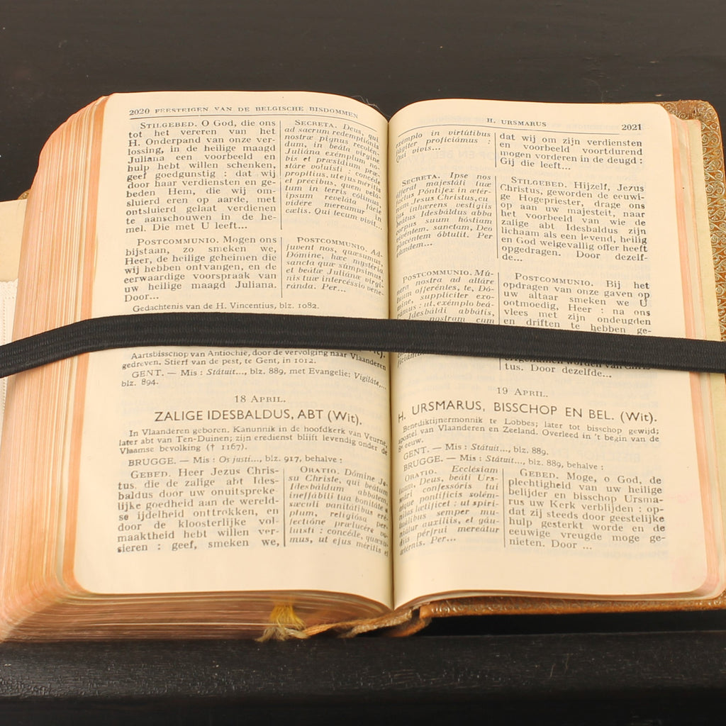 Volledig Dagelijks Misboek & Vesperale (1947) – Turnhout – Leren Band met Goudsnede – Pre-Vaticanum II