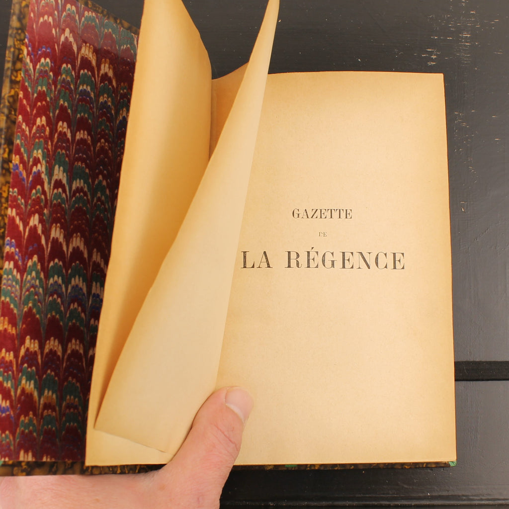 Gazette de la Régence - Le Comte E. de Barthélemy - Parijs 1887