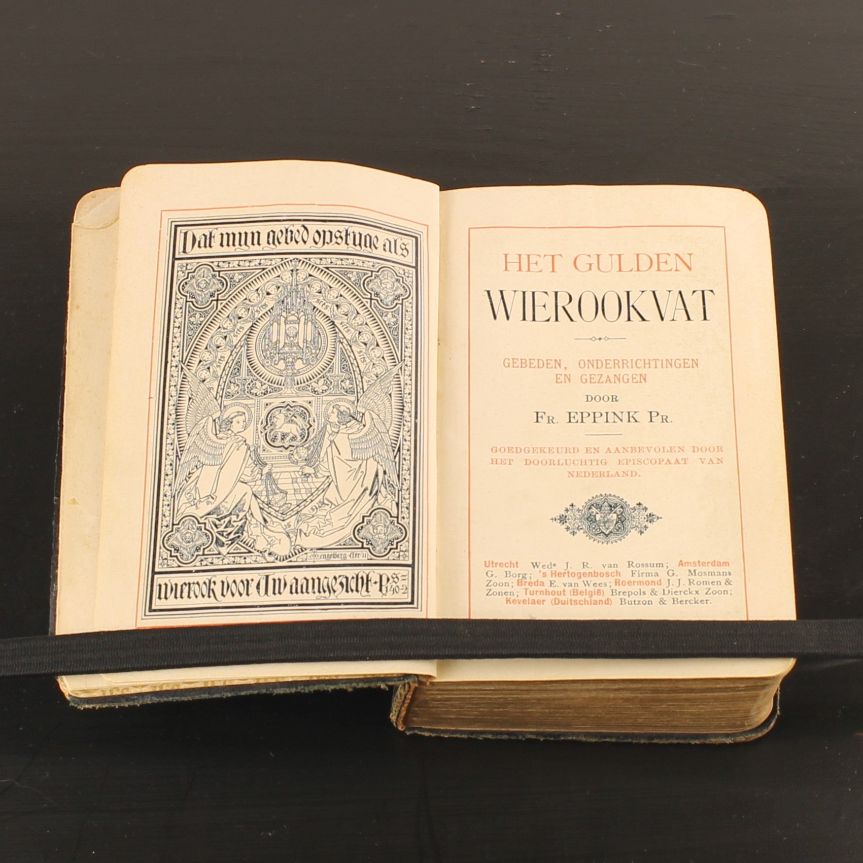 The Golden Censer (ca. 1916) – Antique Catholic Prayer Book – Leather Binding with Gilt Edges