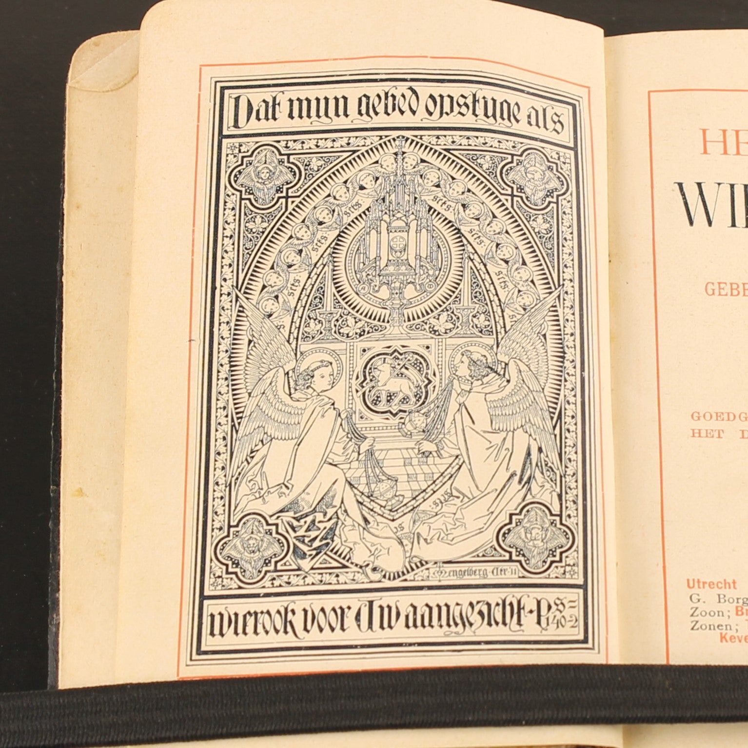 The Golden Censer (ca. 1916) – Antique Catholic Prayer Book – Leather Binding with Gilt Edges