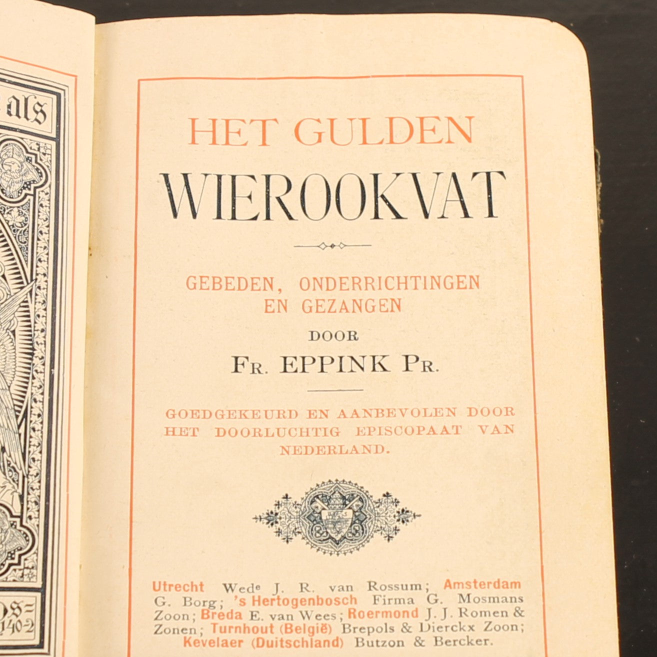 The Golden Censer (ca. 1916) – Antique Catholic Prayer Book – Leather Binding with Gilt Edges