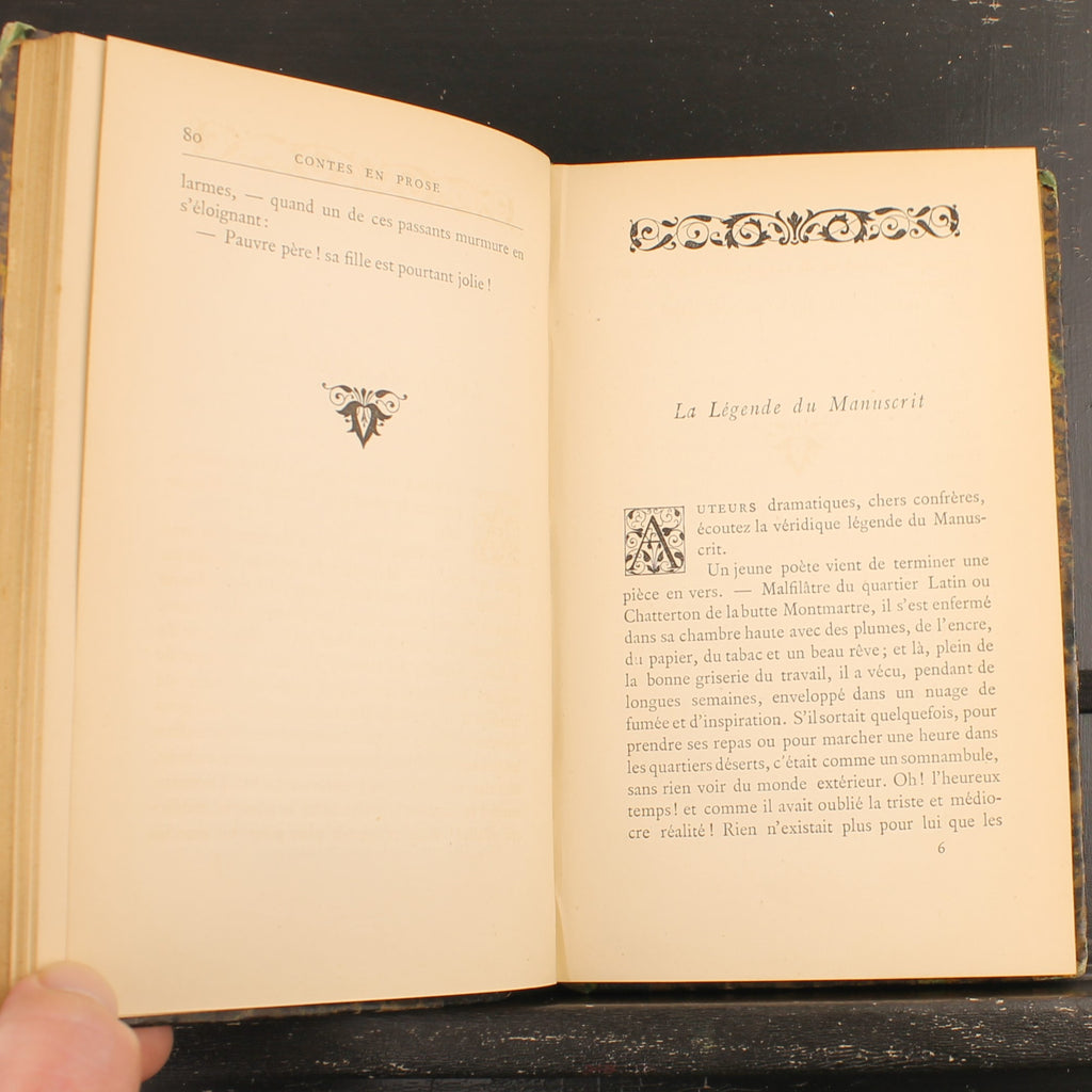 Contes en Prose - François Coppée - Alphonse Lemerre, Parijs 1882