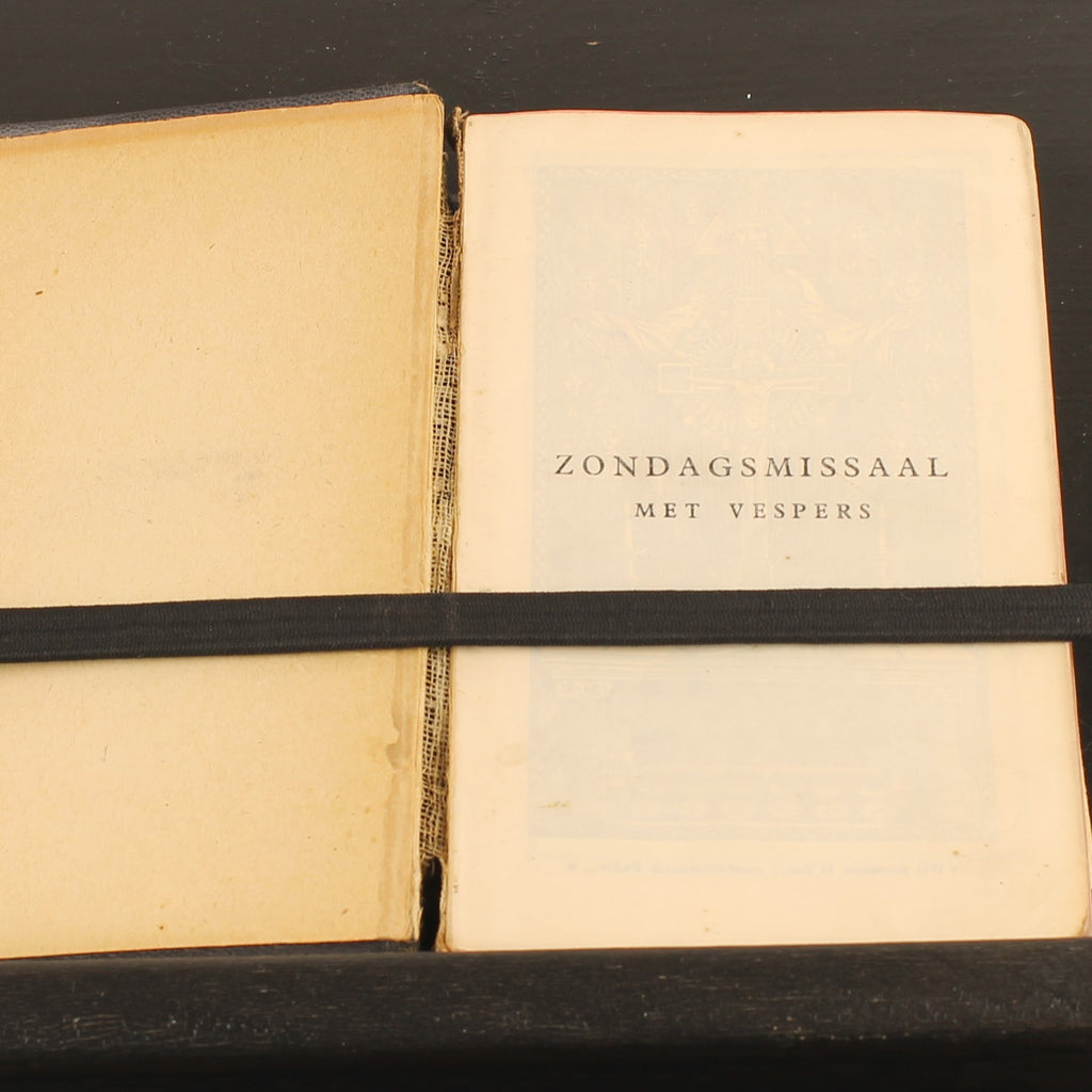 Zondagsmissaal met Vespers (ca. 1925) – Abdij Keizersberg Leuven – Vintage Liturgisch Boek