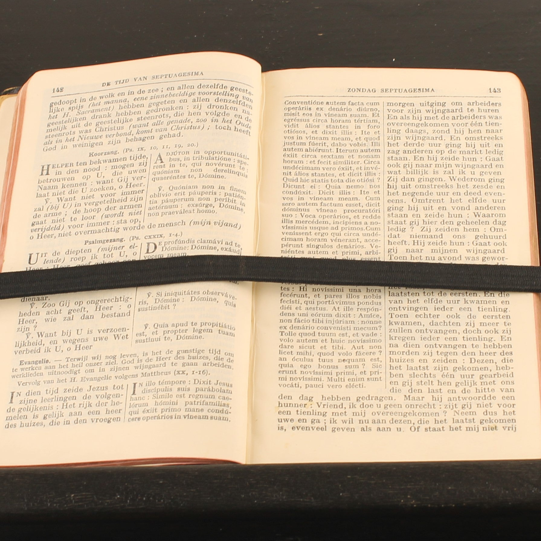 Zondagsmissaal met Vespers (ca. 1925) – Abdij Keizersberg Leuven – Vintage Liturgisch Boek
