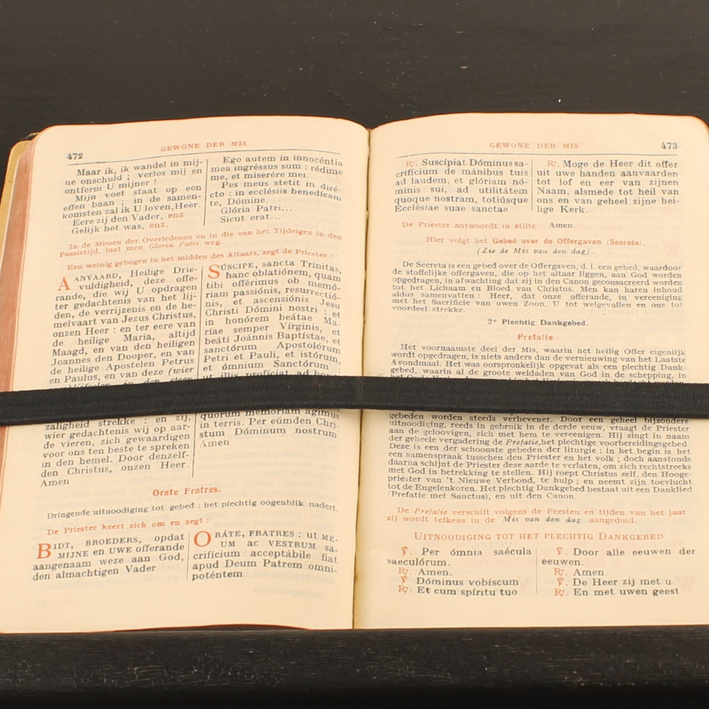 Zondagsmissaal met Vespers (ca. 1925) – Abdij Keizersberg Leuven – Vintage Liturgisch Boek