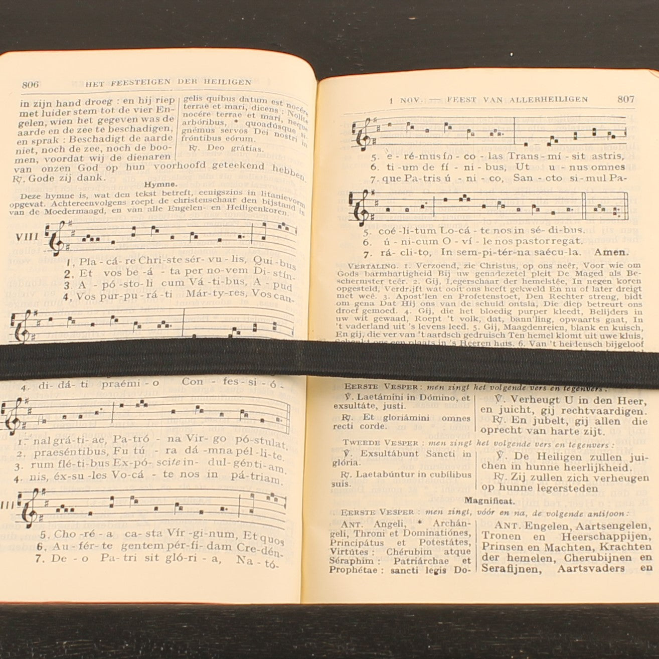 Zondagsmissaal met Vespers (ca. 1925) – Abdij Keizersberg Leuven – Vintage Liturgisch Boek