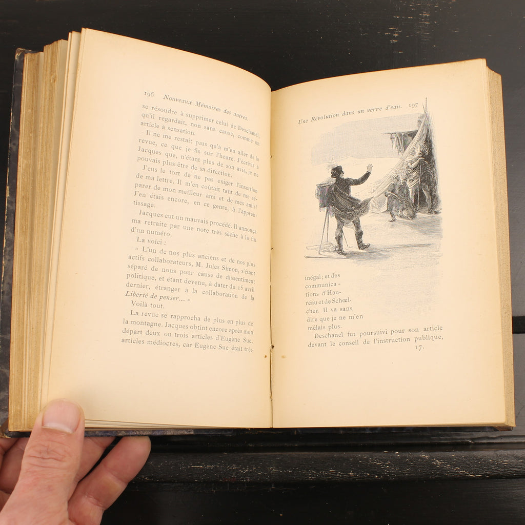 Nouveaux Mémoires des autres - Jules Simon - Illustrations by Charles Léandre - Paris 1891
