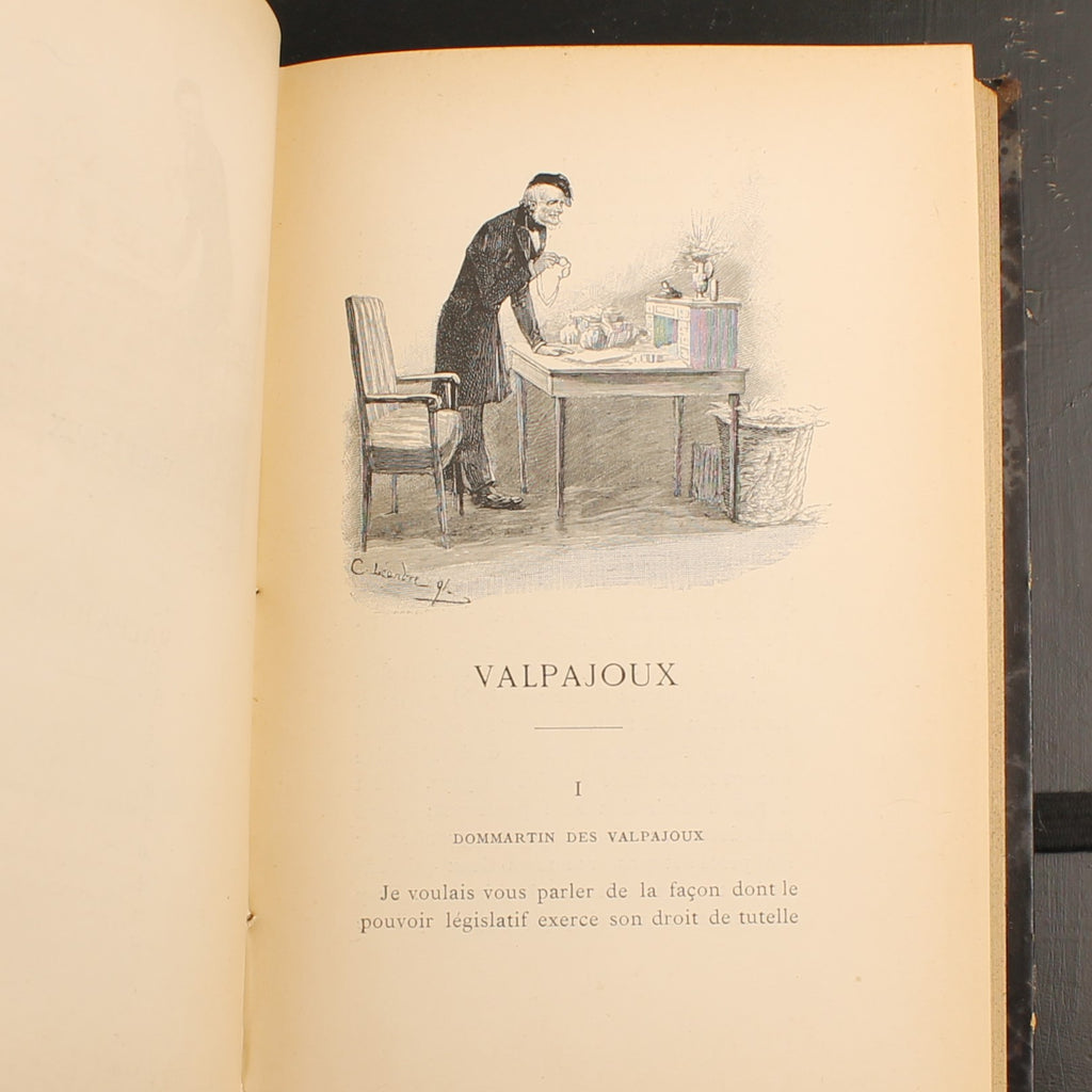 Nouveaux Mémoires des autres - Jules Simon - Illustrations by Charles Léandre - Paris 1891
