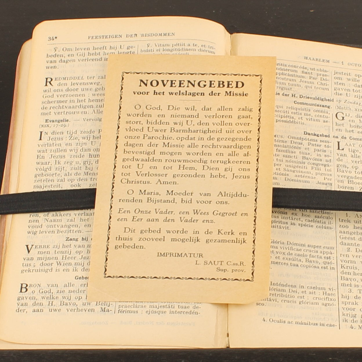 Zondagsmissaal met Vespers (ca. 1925) – Abdij Keizersberg Leuven – Vintage Liturgisch Boek