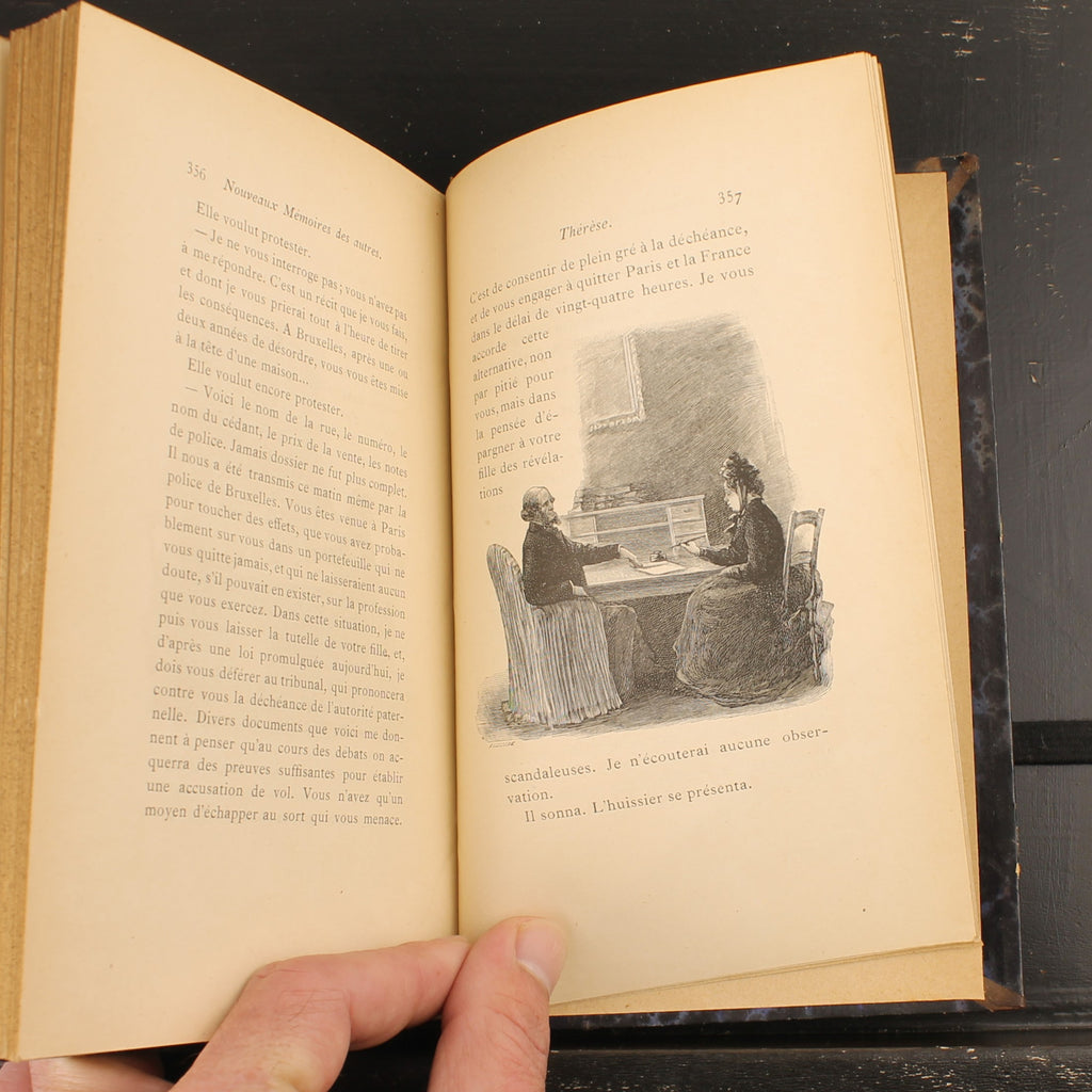 Nouveaux Mémoires des autres - Jules Simon - Illustrations by Charles Léandre - Paris 1891