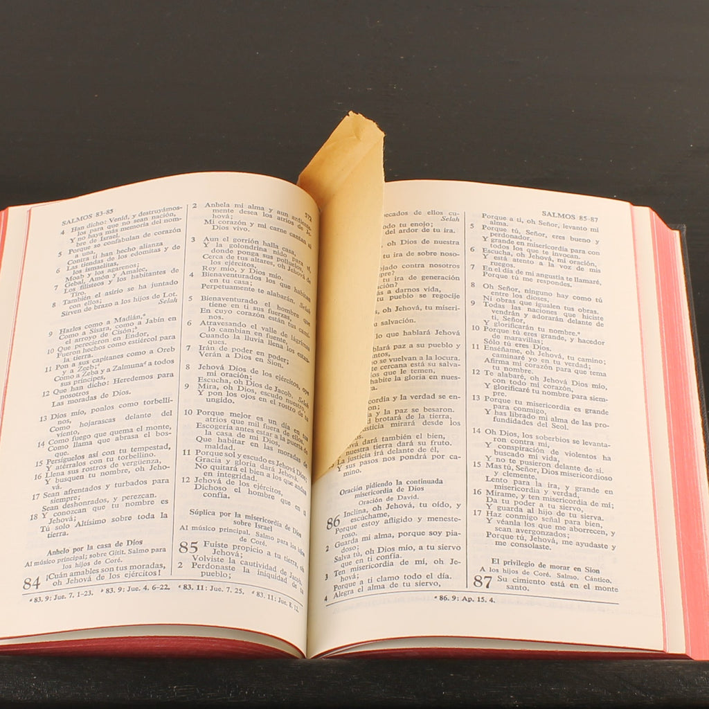 La Santa Biblia – Reina-Valera 1960 – Spaanse Bijbel – Vintage Editie ca. 1970